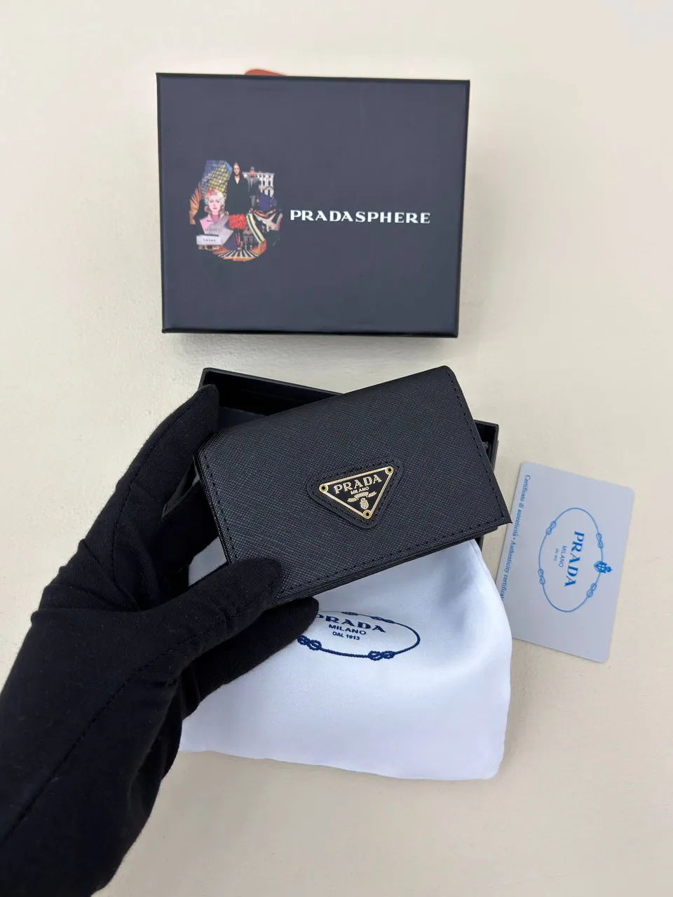 Prada cüzdan 4