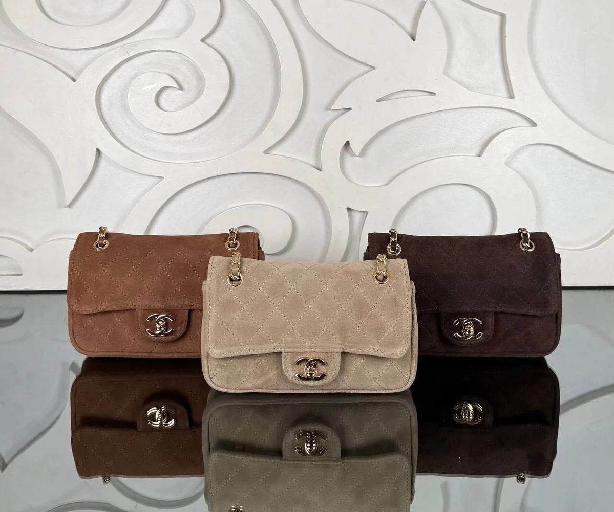 Mini süet flap çanta 23