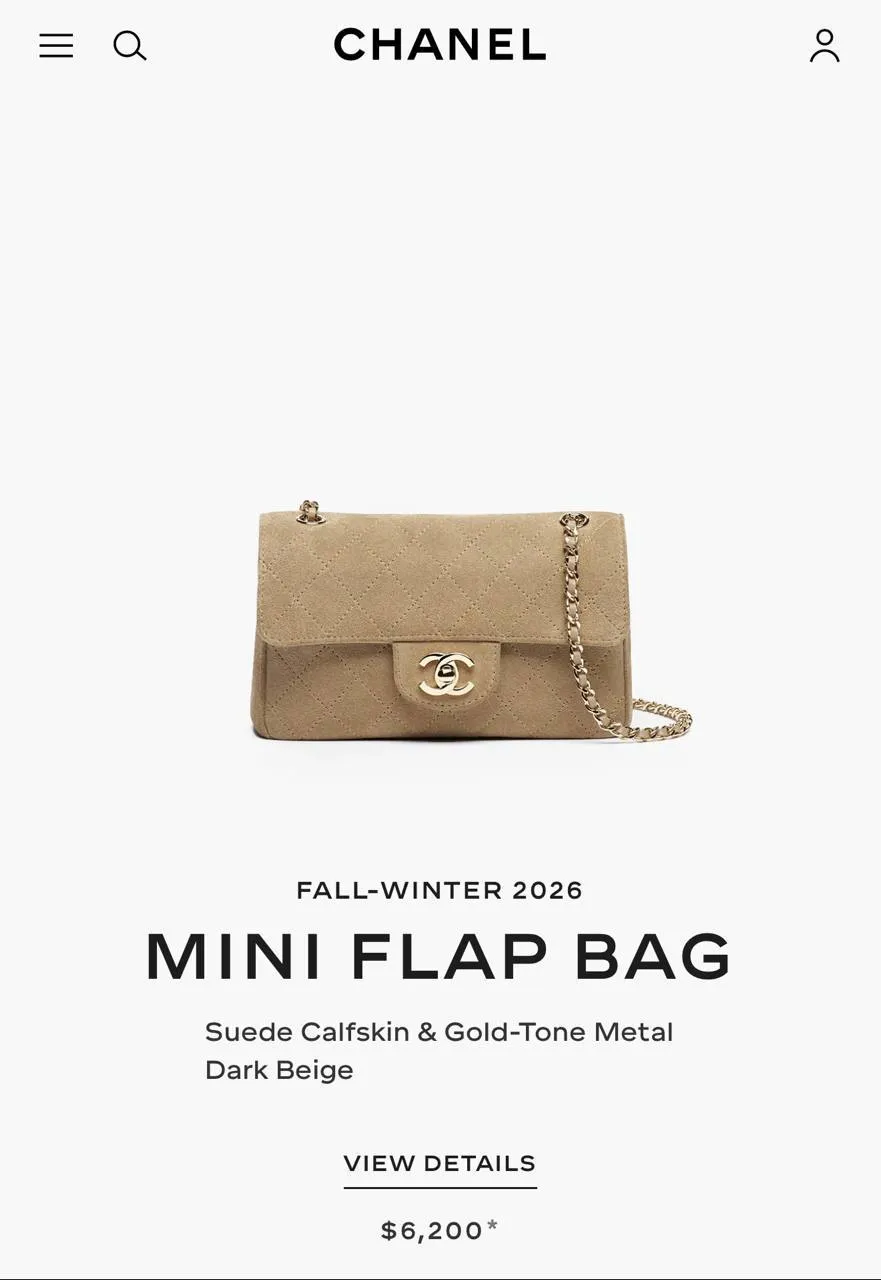 Mini süet flap çanta 25