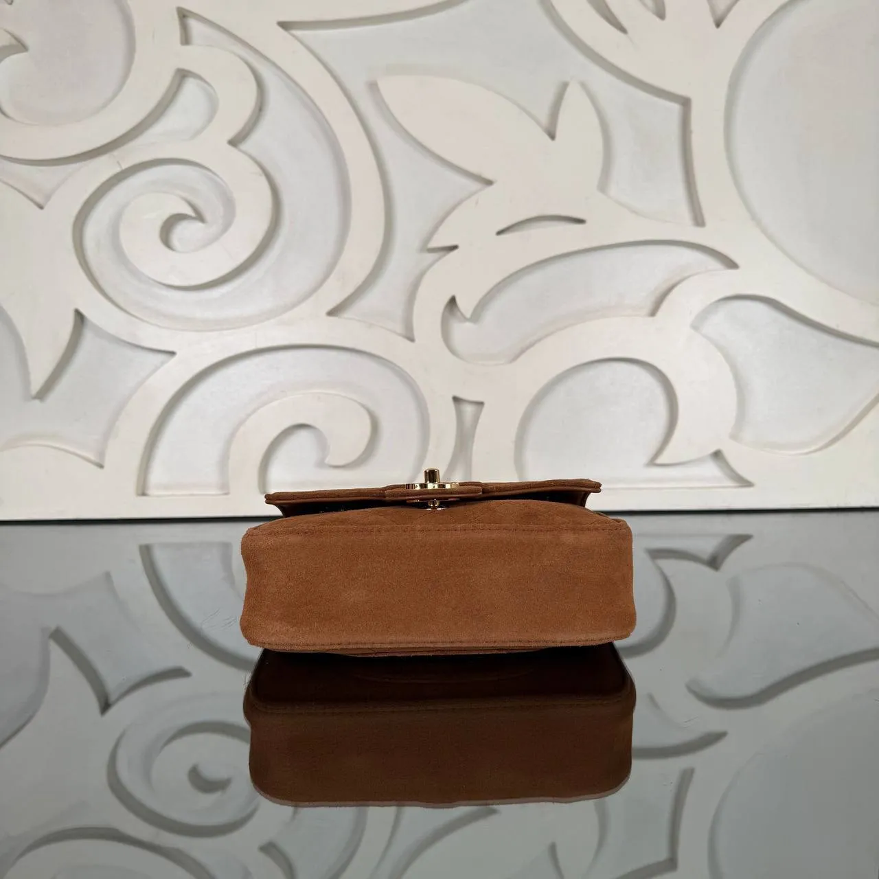 Mini süet flap çanta 10