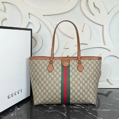 Ophidia GG Medium tote çanta