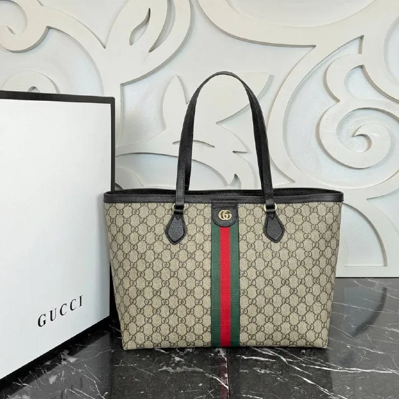 Ophidia GG Medium tote çanta 3