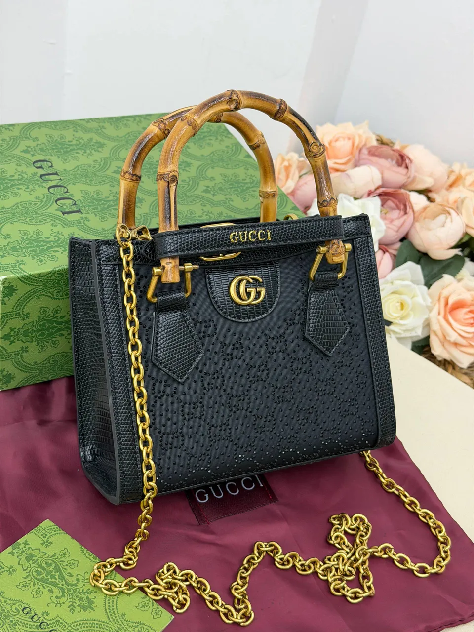 Diana küçük tote çanta 7