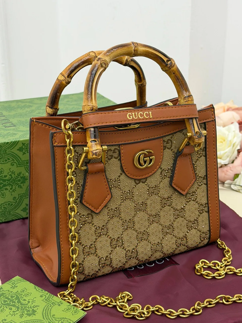 Diana küçük tote çanta 7
