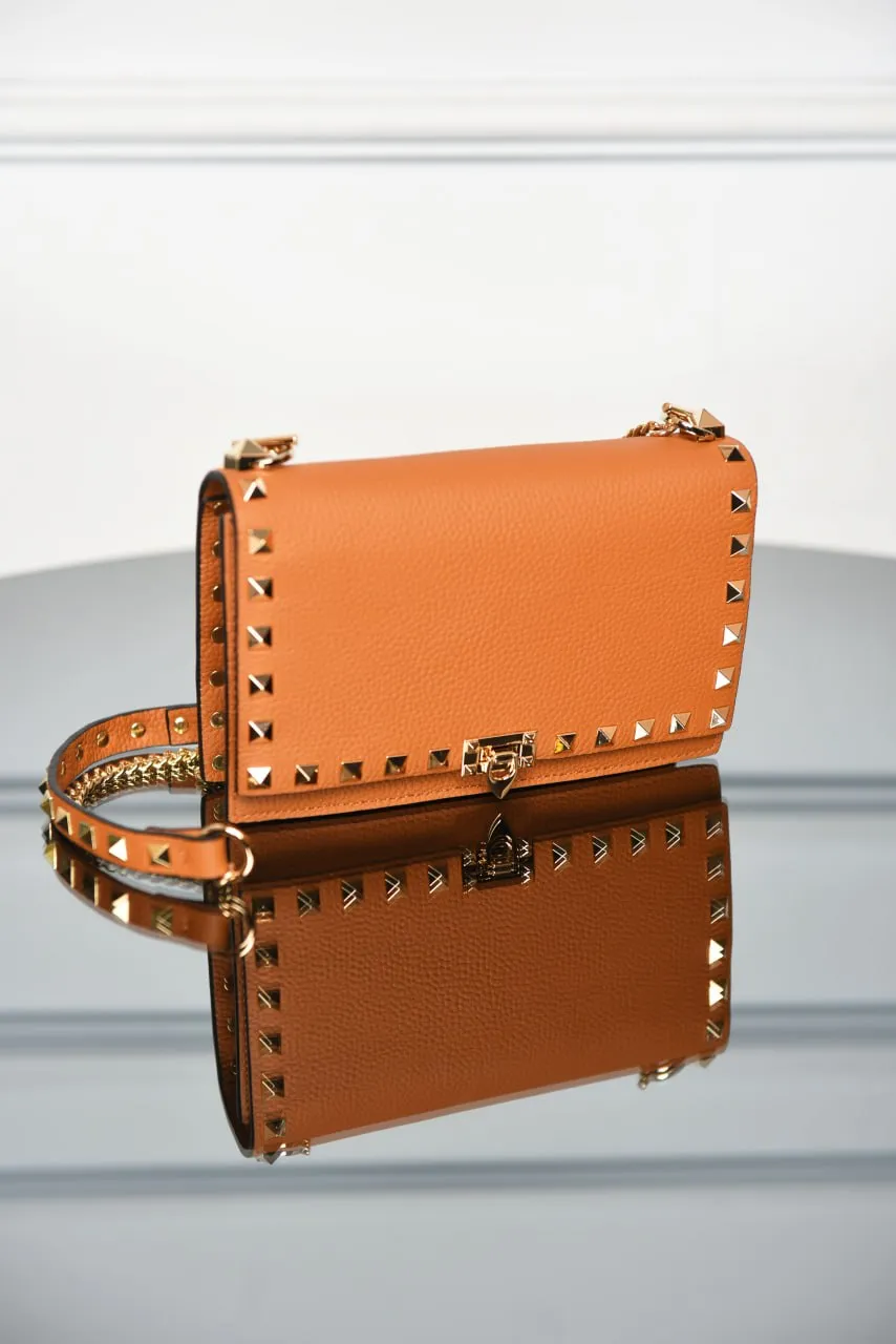 Rockstud deri crossbody çanta 2