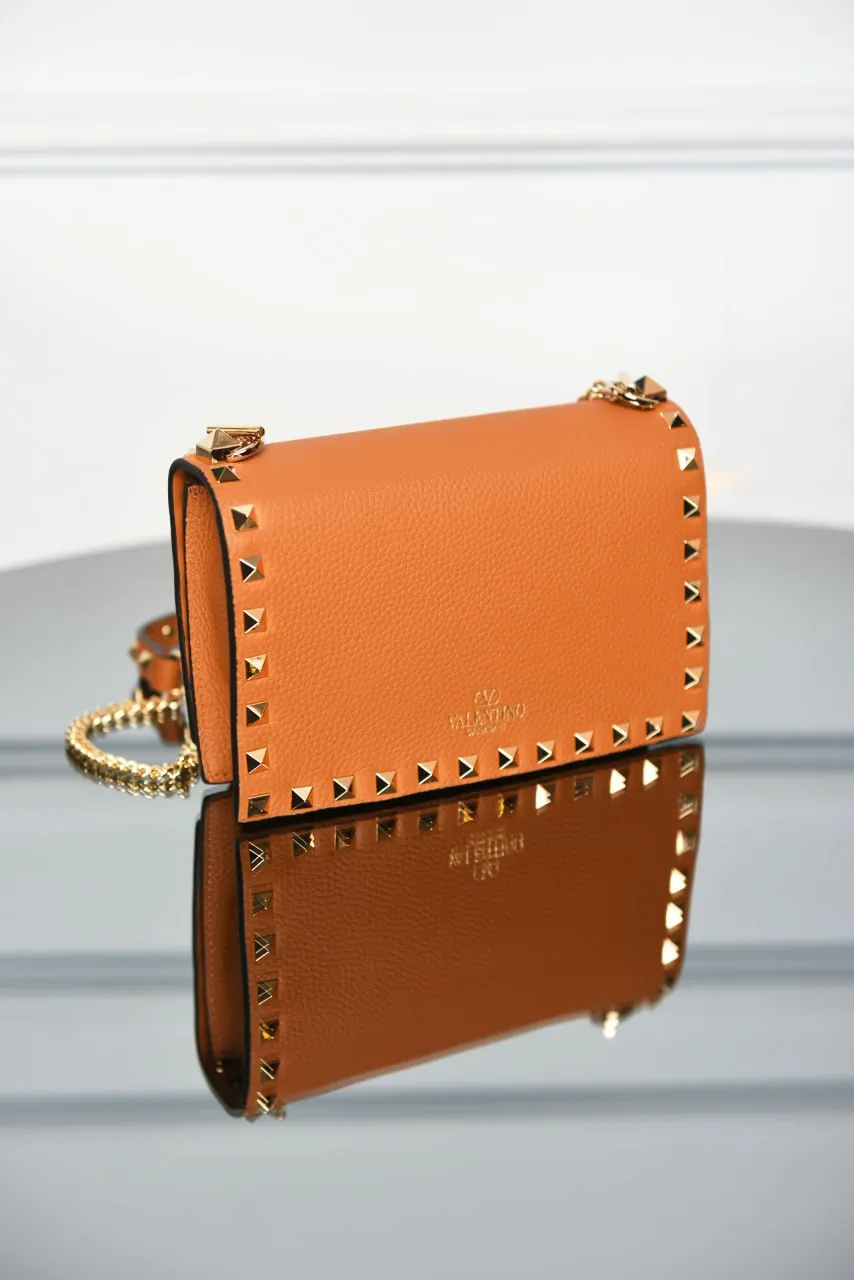 Rockstud deri crossbody çanta 5