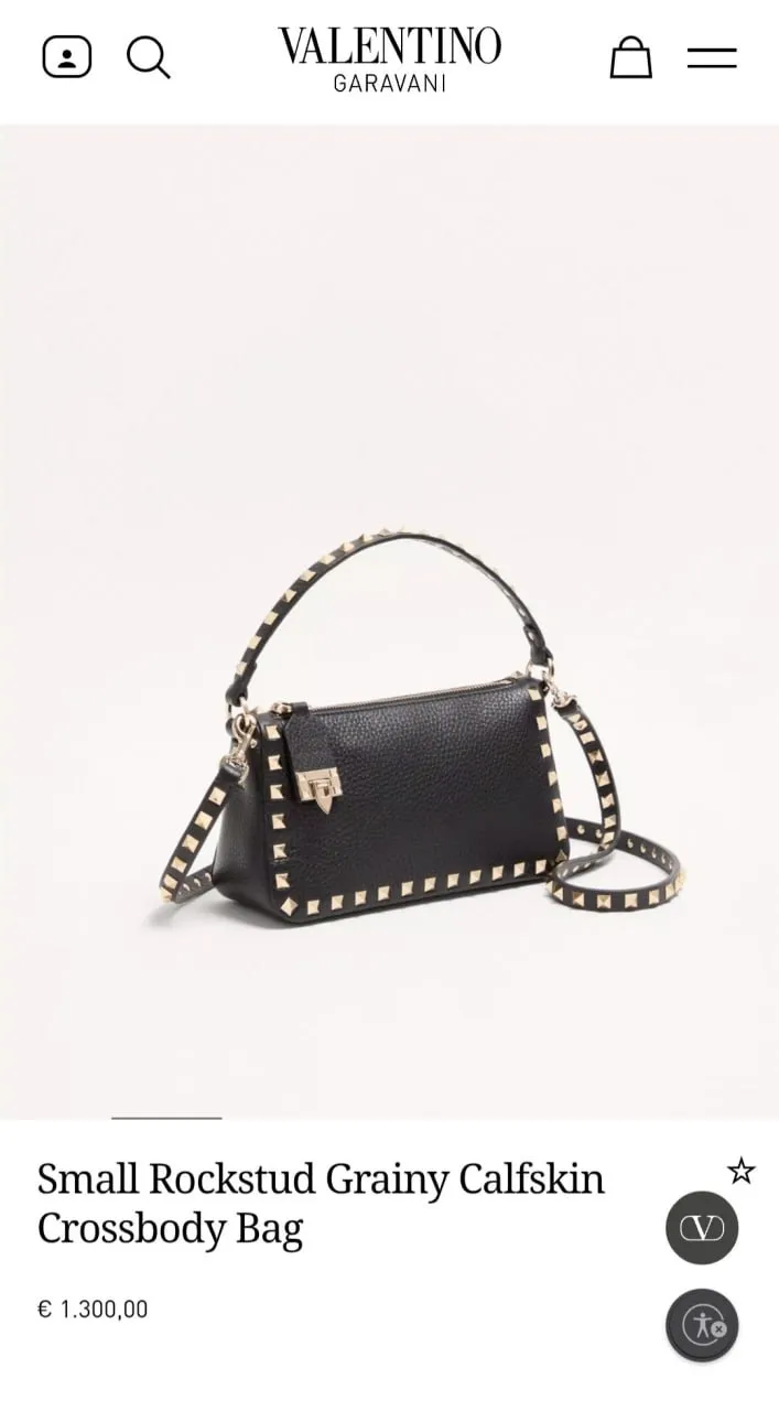 Small Rockstud crossbody çanta 11