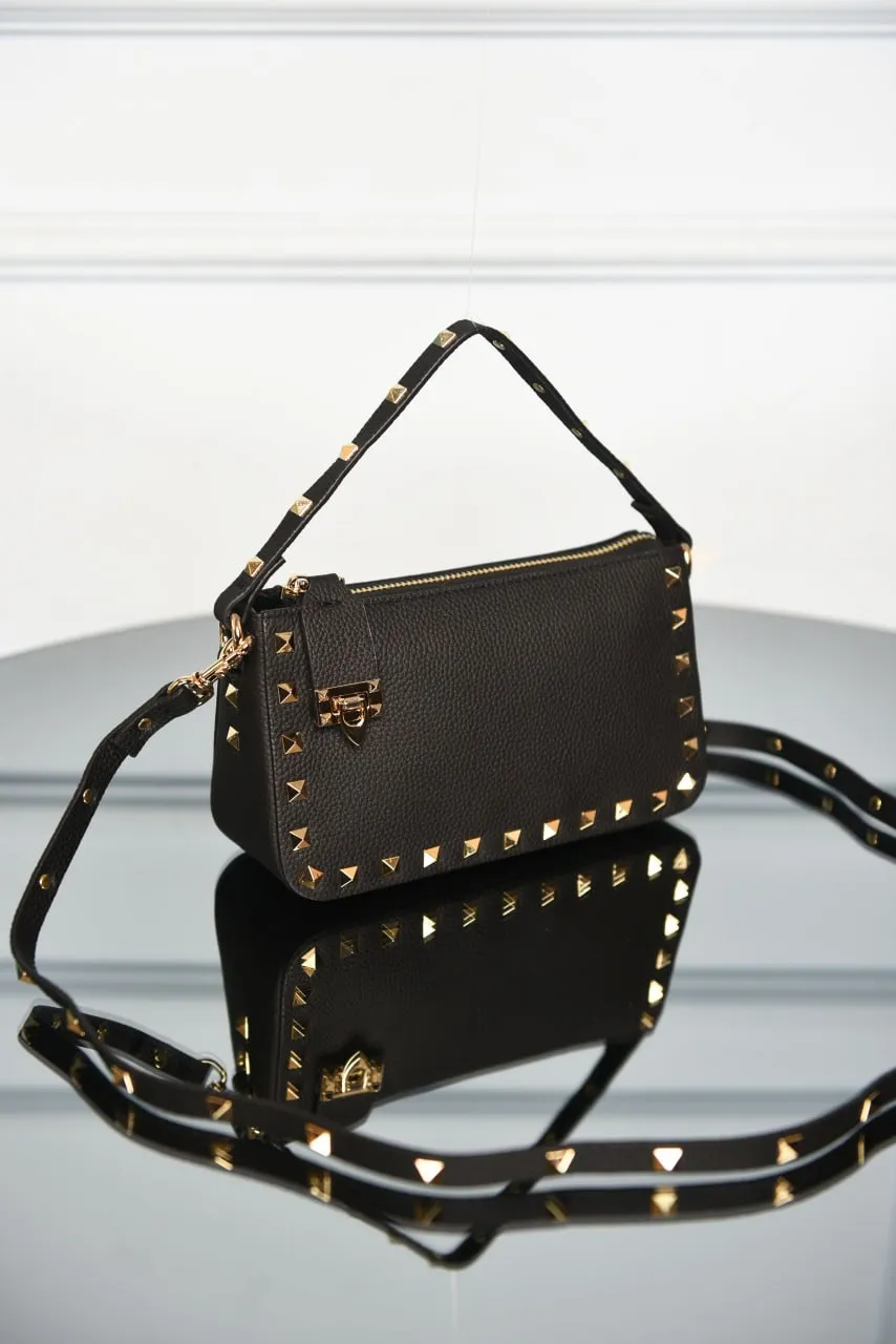 Small Rockstud crossbody çanta 4