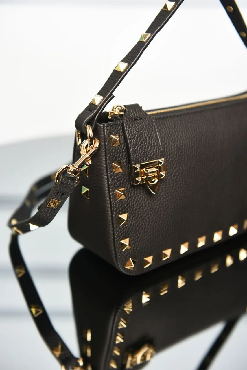 Small Rockstud crossbody çanta 6