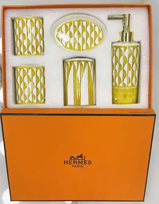 Bathroom organizer set 5 pcs